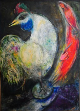  ein - Ein Hahn Zeitgenosse Marc Chagall